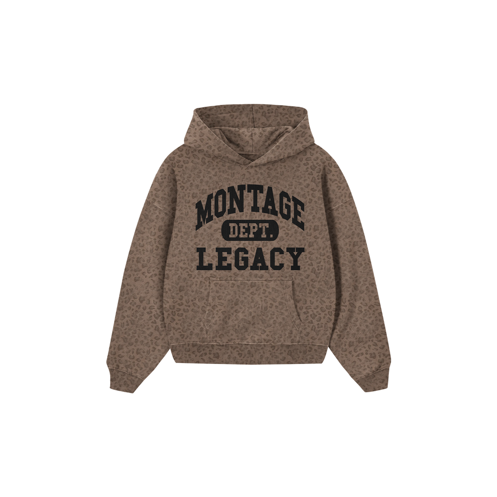 Leopard Legacy Oversized Hoodie